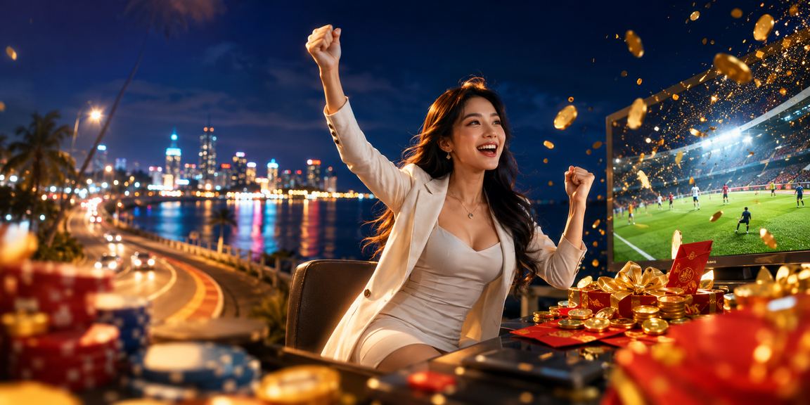 Người dùng tại Mũi Né nhận thưởng và chơi cá cược bên bờ biển