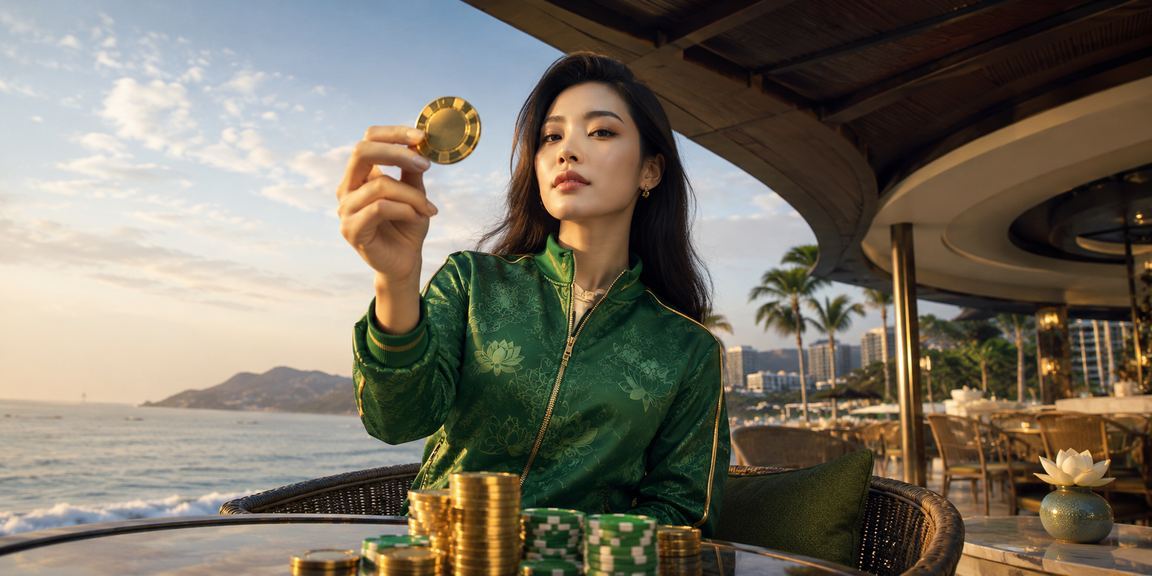 Người dùng Vũng Tàu vừa uống cà phê vừa tham gia xổ số và casino